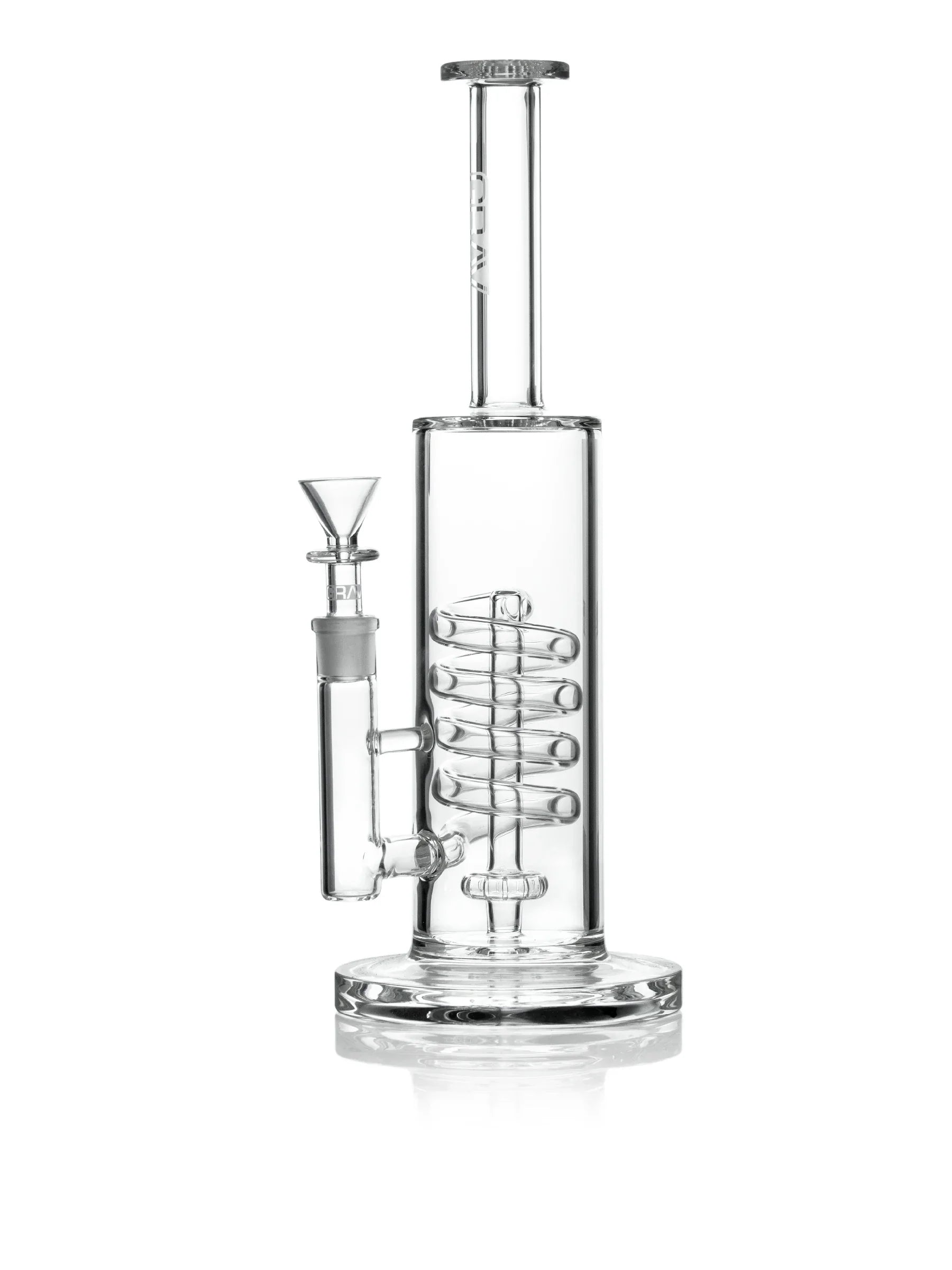 GRAV COIL SHOWERHEAD WATERPIPE CLEAR CSH.0