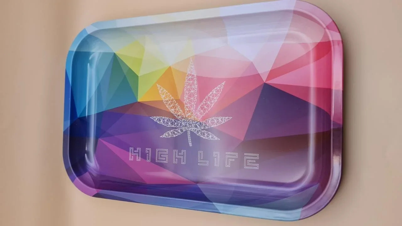 GREEN LINE METAL ROLLING TRAY MEDIUM HIGH LIFE