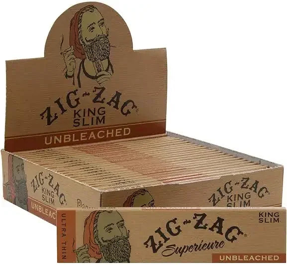 ZIG ZAG SUPERIEURE KING SLIM UNBLEACHED