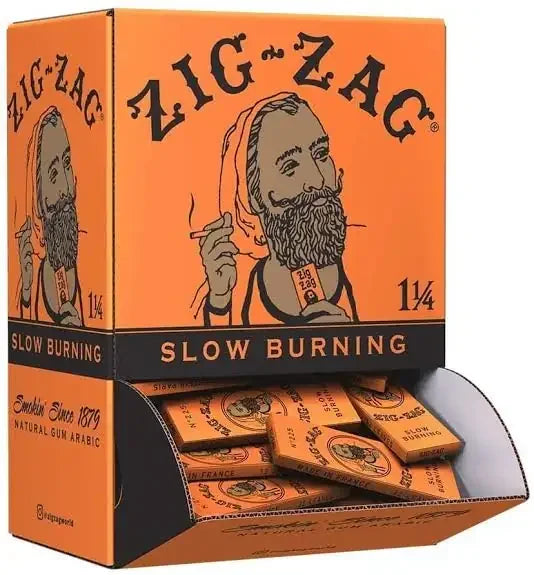 ZIG ZAG SLOW BURNING 1 1/4 48/DISPLAY