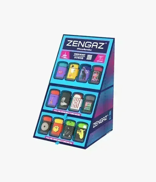 ZENGAZ CUBE LIGHTER 48/DISPLAY