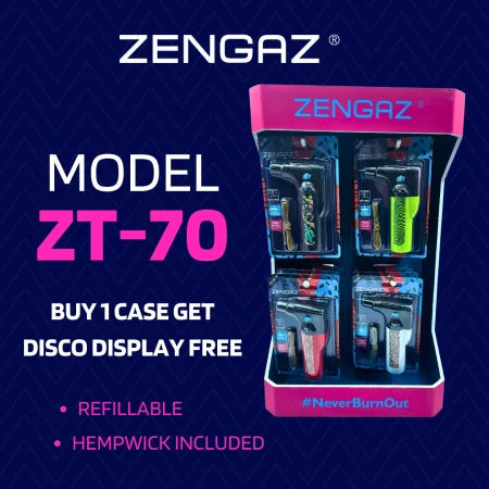 Zengaz Model ZT Display 72 Torchs