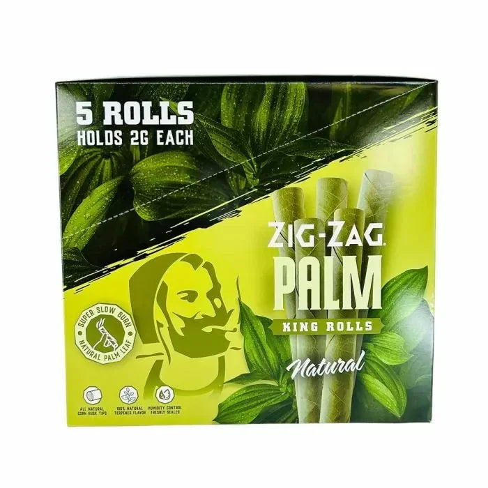 Zig Zag Palm Mini Rolls 2g  5/pk 10/pk