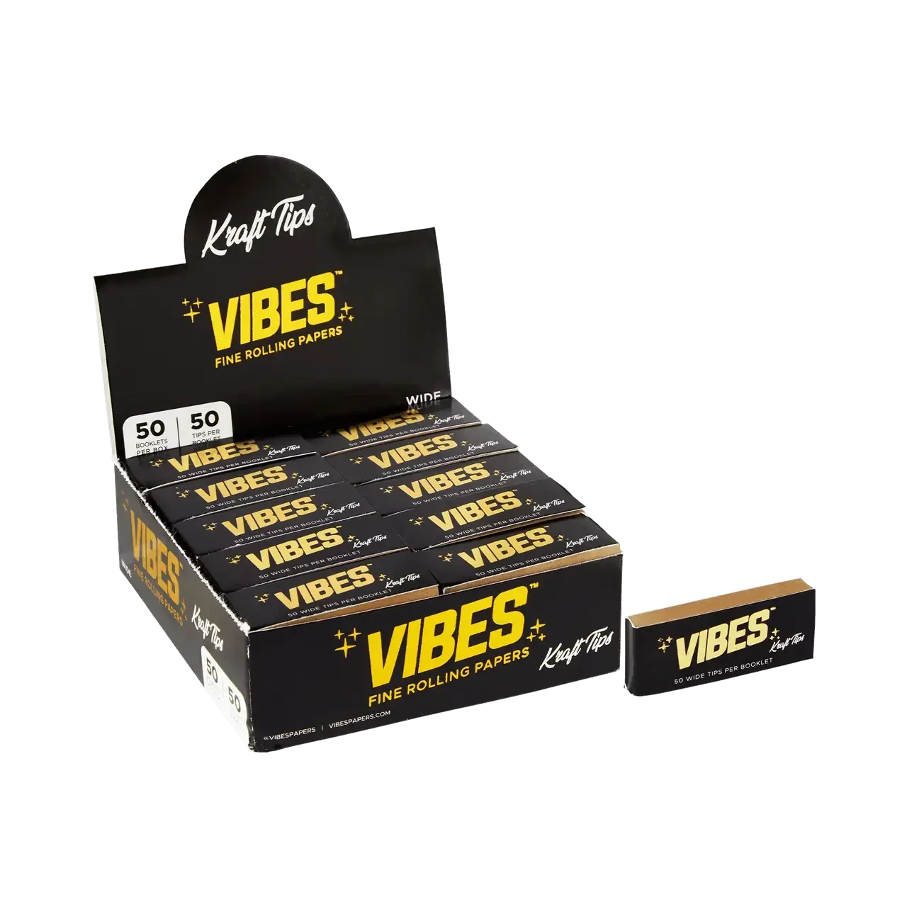 VIBES KRAFT TIPS WIDE 50/50