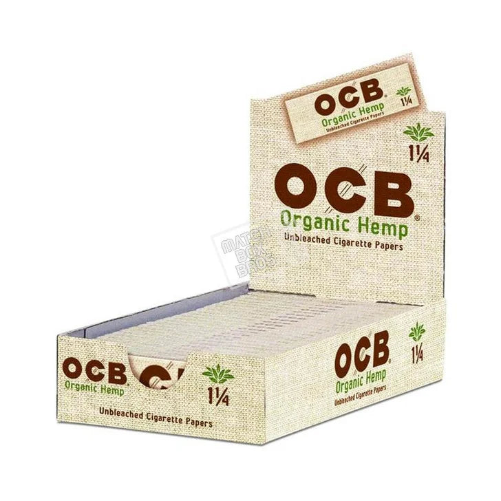 OCB ORGANIC HEMP 1 1/4 24/BOX