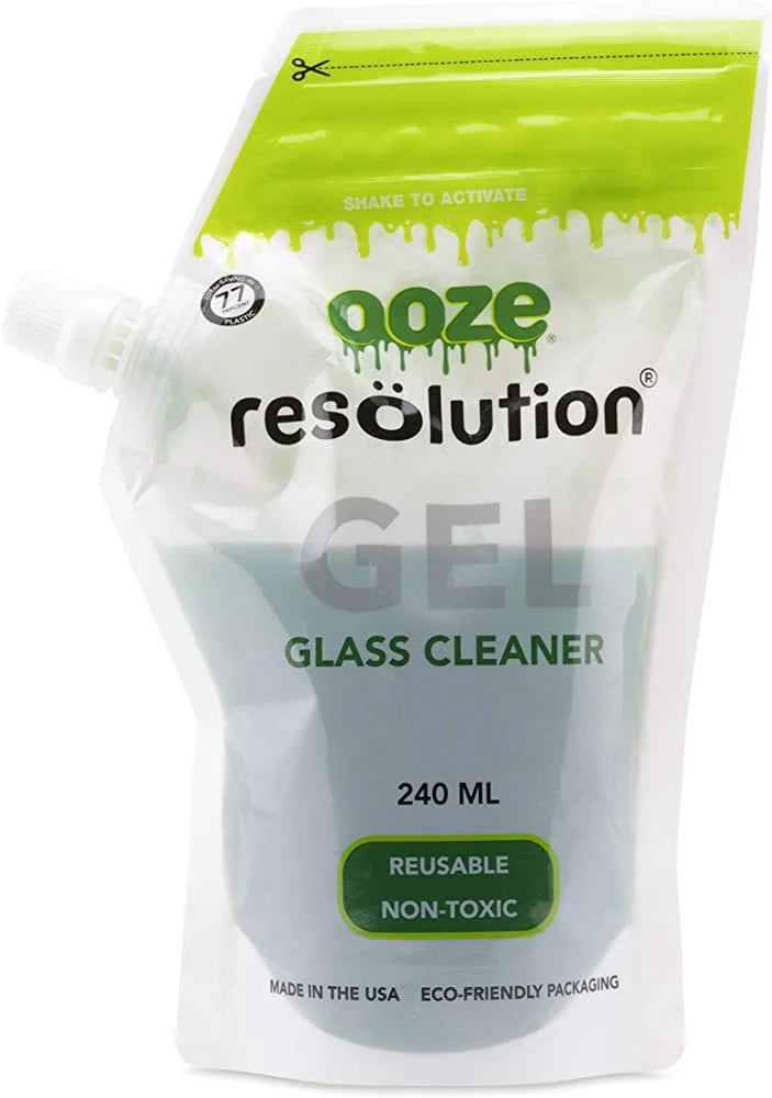 OOZE RESOLUTION GEL GLASS CLEANER 240ML