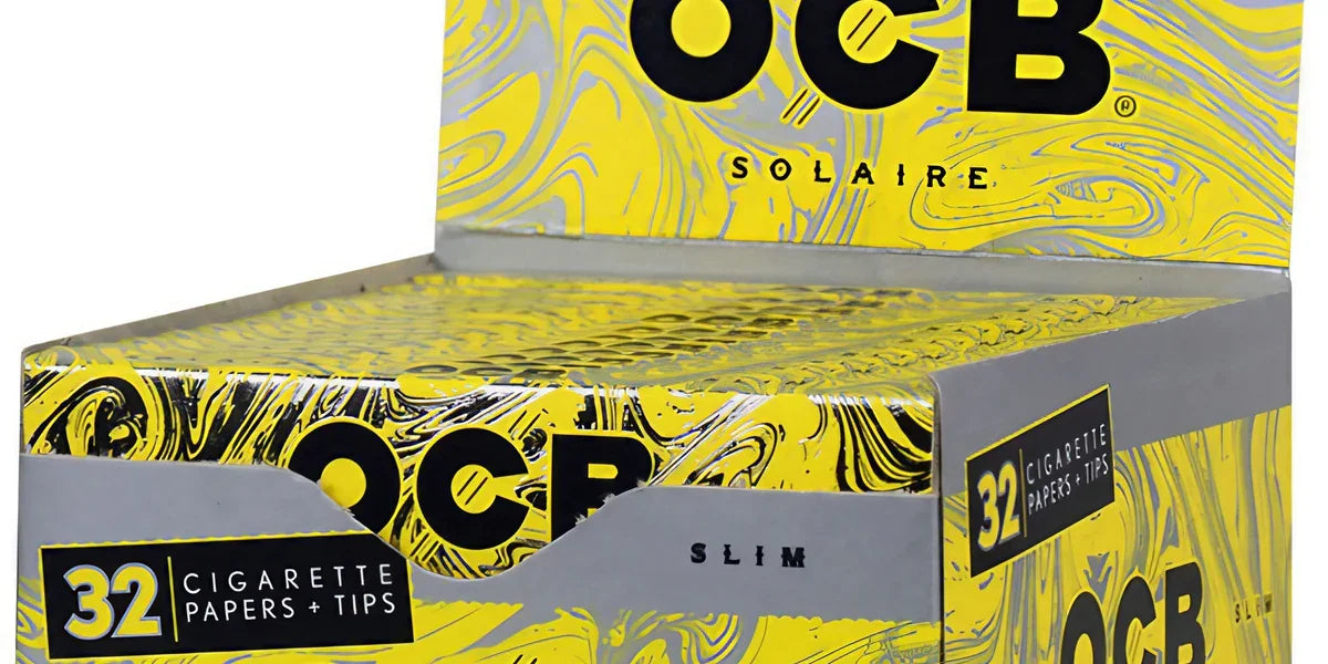 OCB SOLAIRE SLIM PAPERS + TIPS 24PK