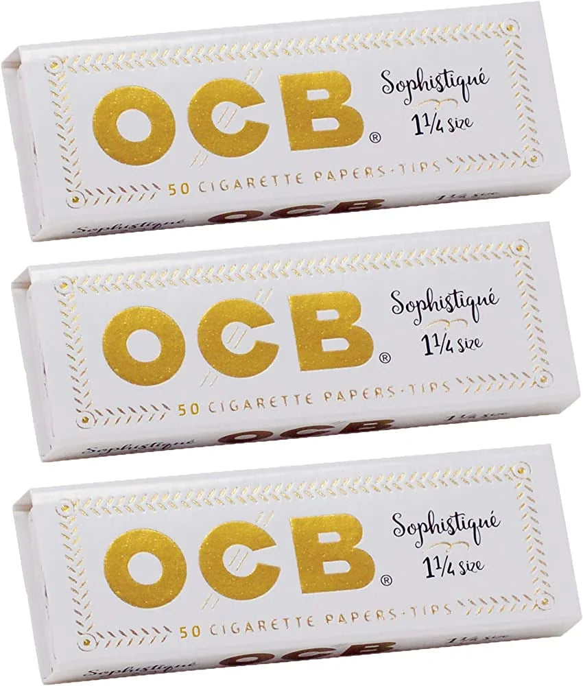 OCB SOPHISTIQUE 1 1/4 + TIPS 24PK 01659