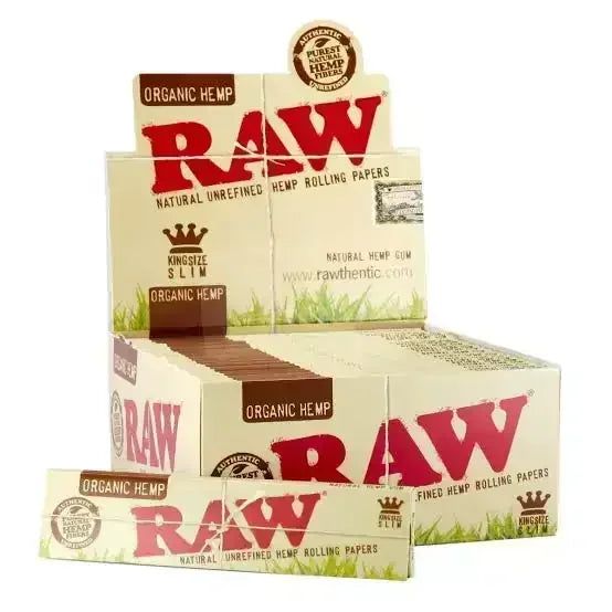 RAW ORGANIC HEMP KINGSIZE SLIM 74226