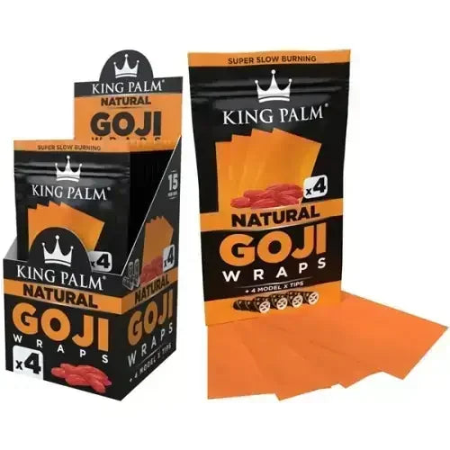 KING PALM GOJI WRAPS W/TIPS