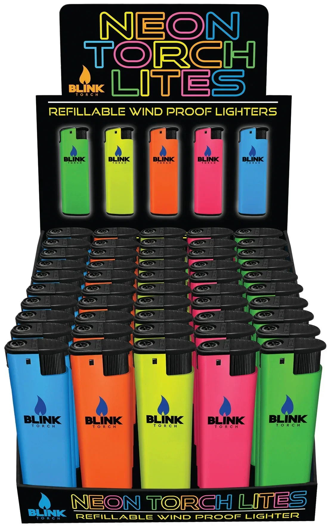 Blink Wind Proof Neon Torch