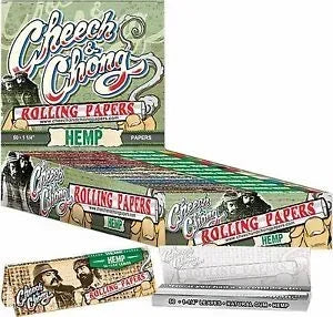 CHEECH & CHONG HEMP ROLLING PAPERS 1 1/4