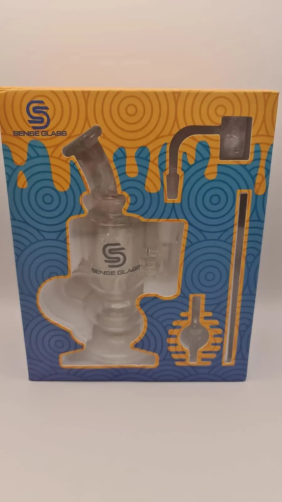 SENSE GLASS MINI DAB RIG KIT 6.3