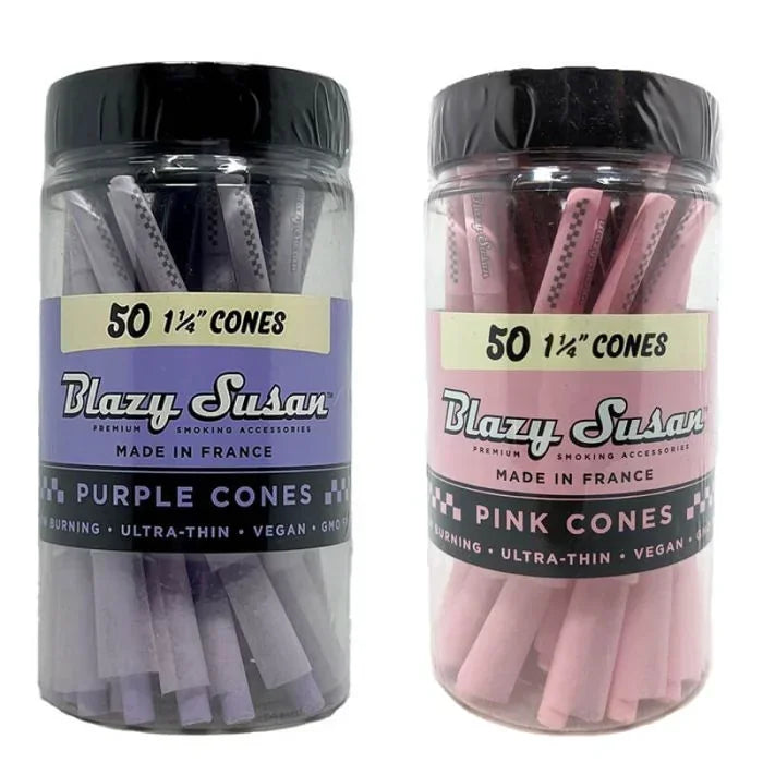 BLAZY SUSAN 1 1/4 PRE ROLLED CONES 50/JAR