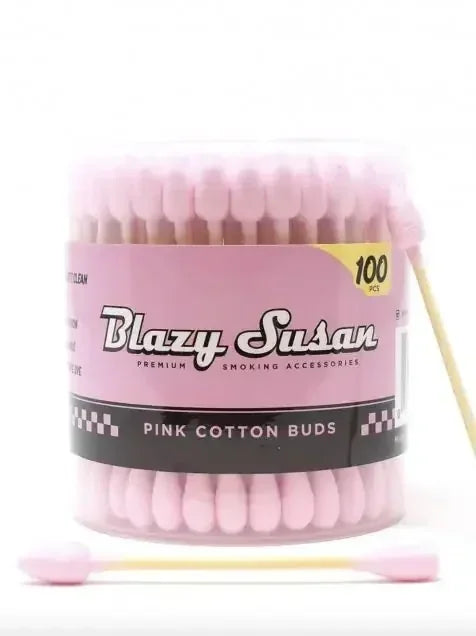 BLAZY SUSAN PINK COTTON BUDS 100