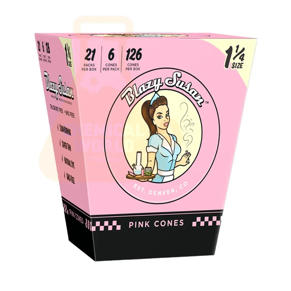 BLAZY SUSAN CONES 1 1/4 6PC/PK 21PK/BOX 6 CONES/PK 126 CONES/BOX