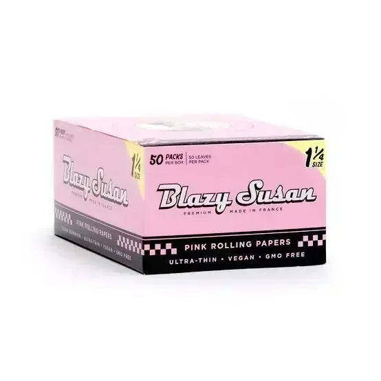 BLAZY SUSAN PINK ROLLING PAPER 1 1/4