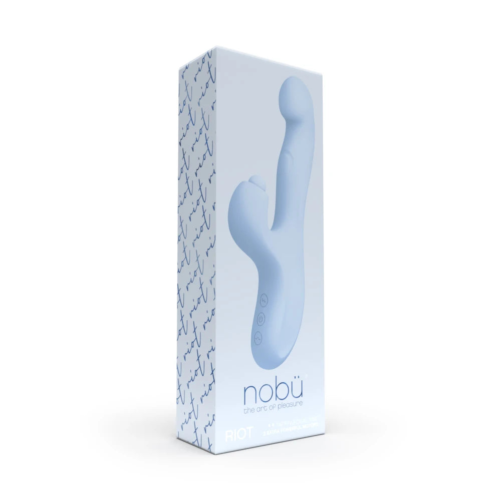 NOBU RIOT ADULT TOY TAPPING DUAL VIBE