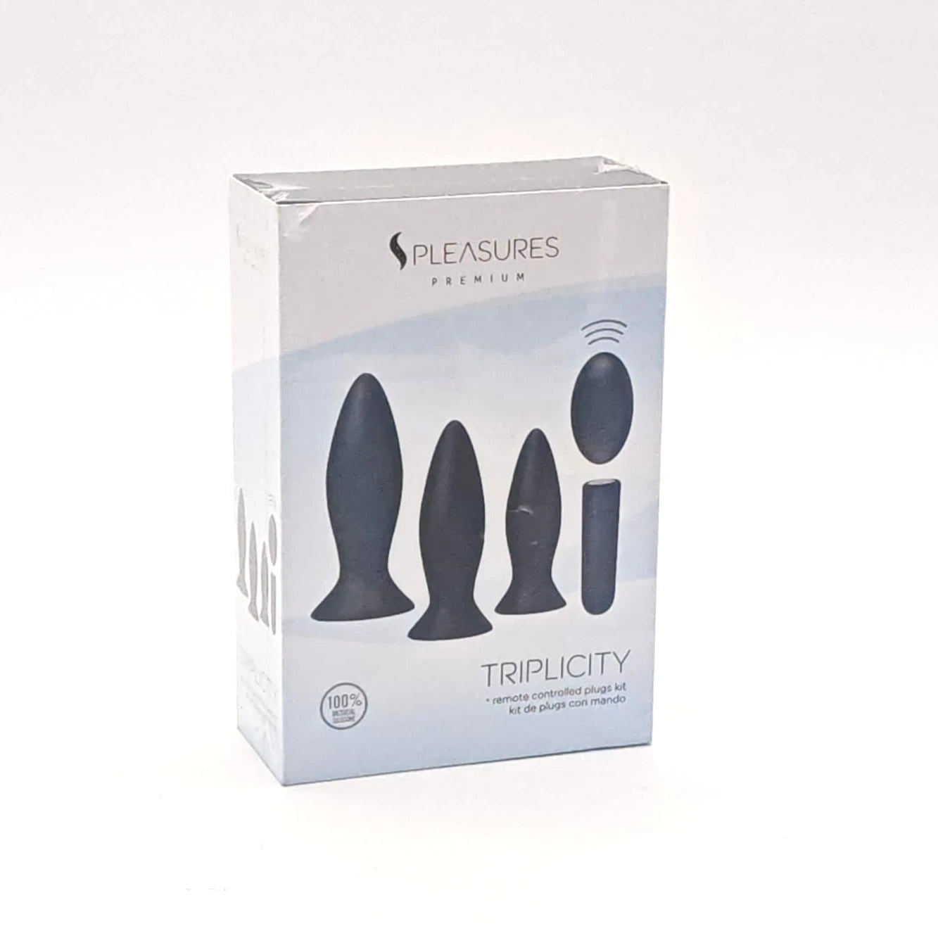 PLEASURES TRIPLICITY ADULT TOY ANAL PLUG KIT