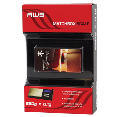 AWS MATCHBOX SCALE 650gX0.1g SAFETY MATCHES