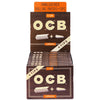 OCB VIRGIN ROLLING PAPERS 1 1/4 + FILTERS 24PKEACH/DISPLAY