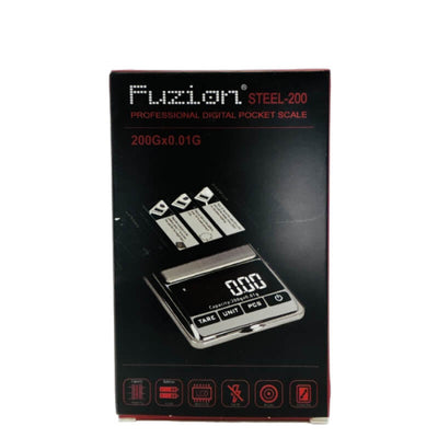 FUZION SCALE DIGITAL POCKET 200gX0.01g STEEL-200