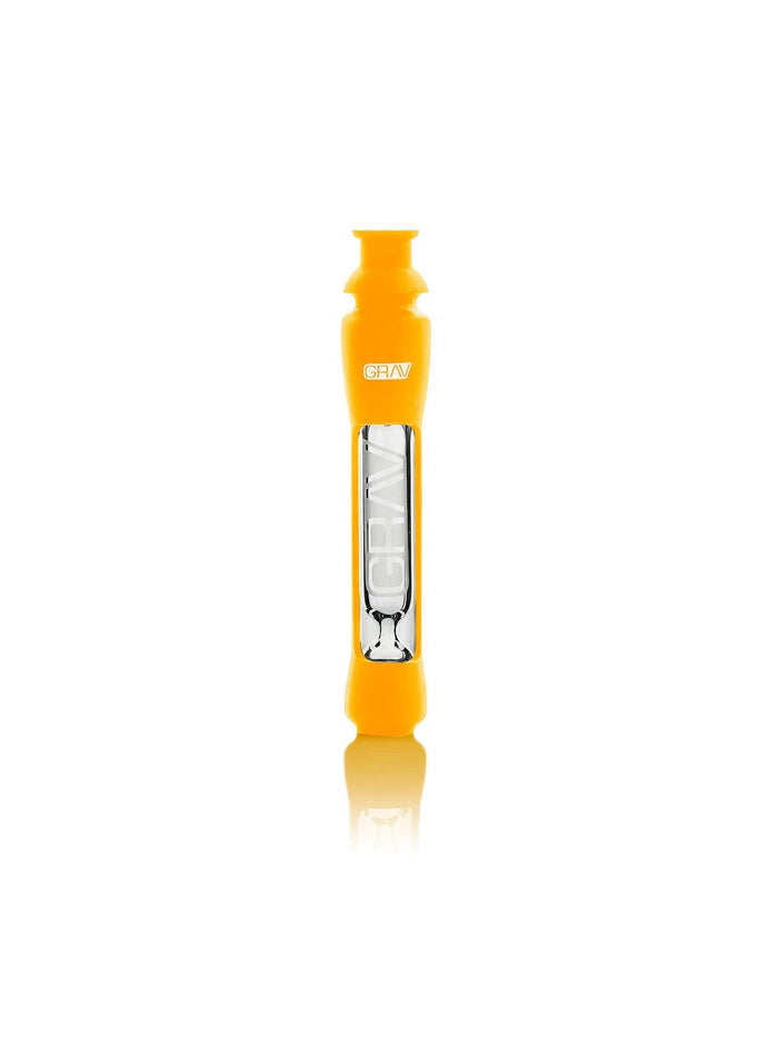 GRAV TASTER 12MM WITH SILICONE SKIN YELLOW SLC.T2S.YL