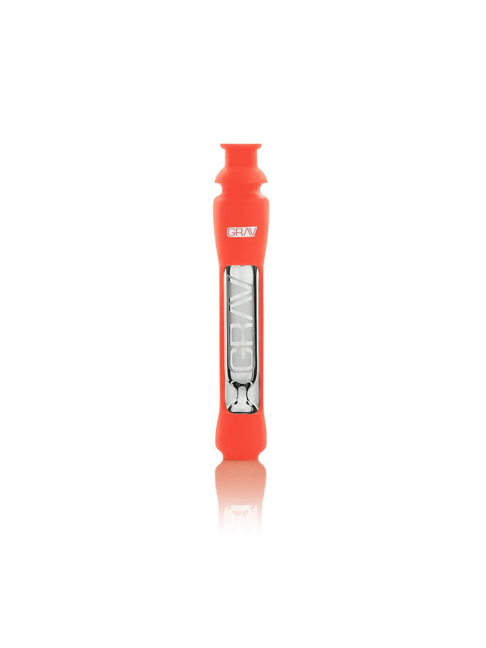 GRAV TASTER 12MM WITH SILICONE SKIN ORANGE SLC.T2S.OR