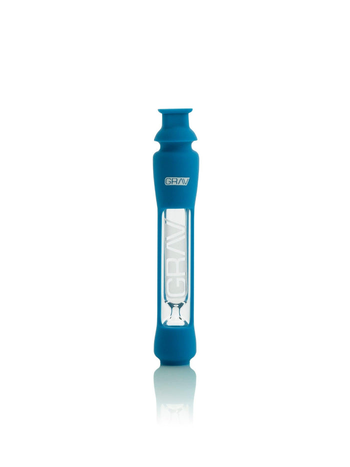 GRAV TASTER 12MM WITH SILICONE SKIN BLUE SLC.T2S