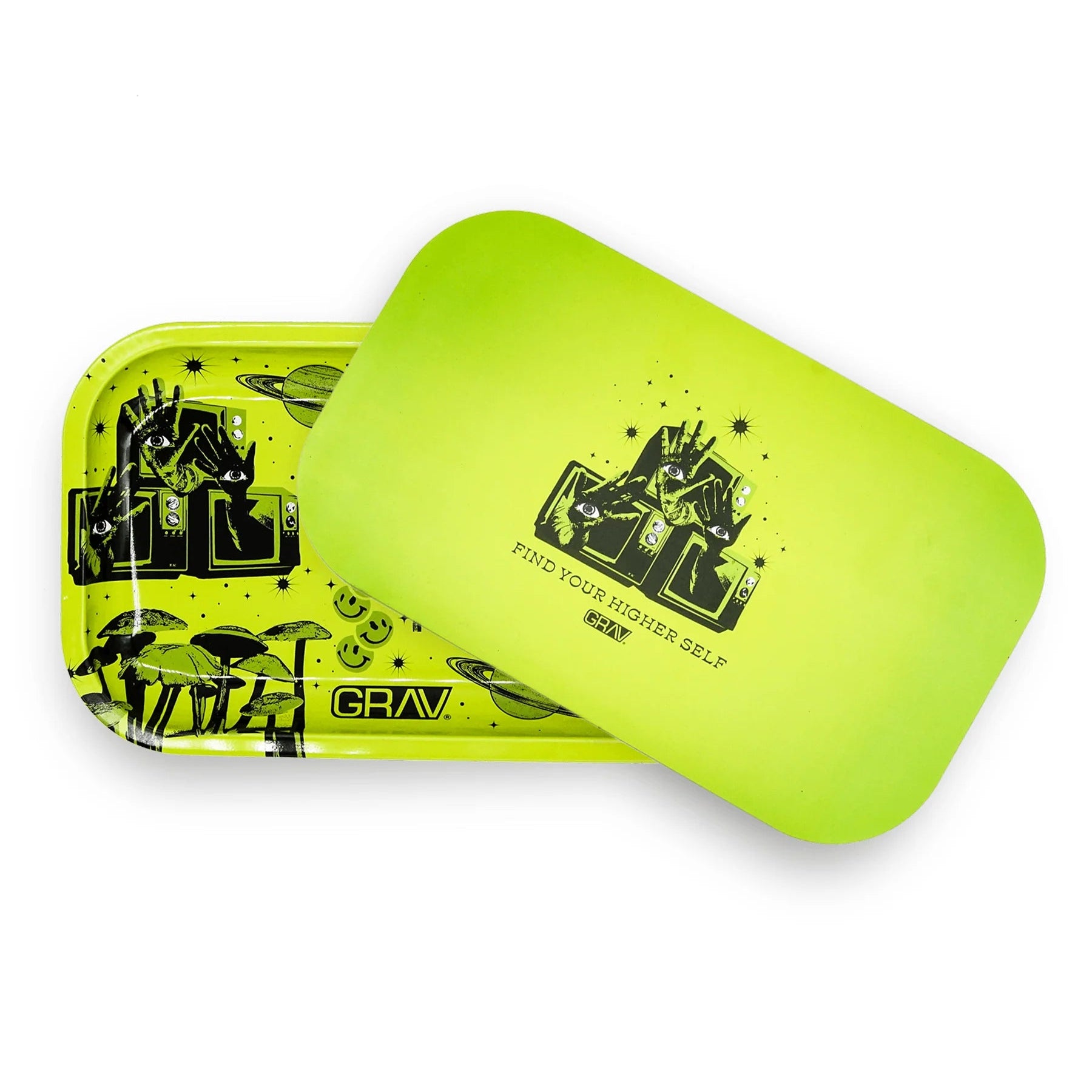 GRAV ROLLING TRAY W/ MAGNETIC LID