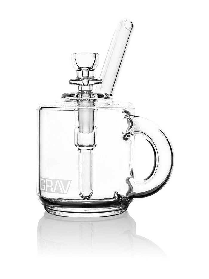 GRAV COFFEE MUG POCKET BUBBLER CLEAR PBCM.0