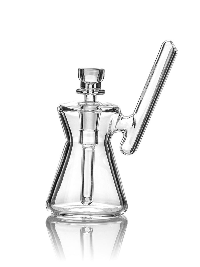 GRAV HOURGLASS POCKET BUBBLER CLEAR PBH.0