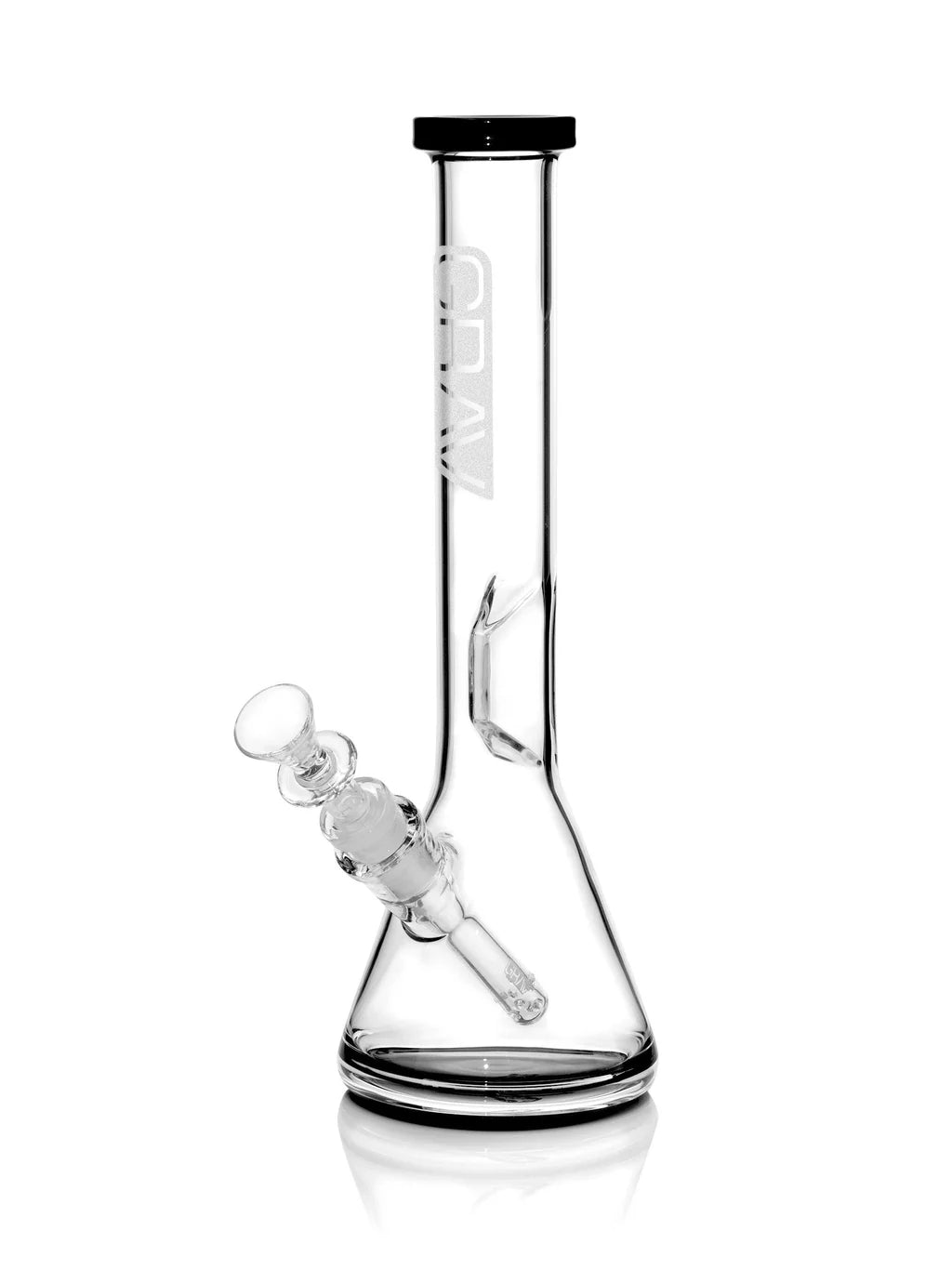 GRAV MEDIUM BEAKER WATERPIPE BLACK 38B.3