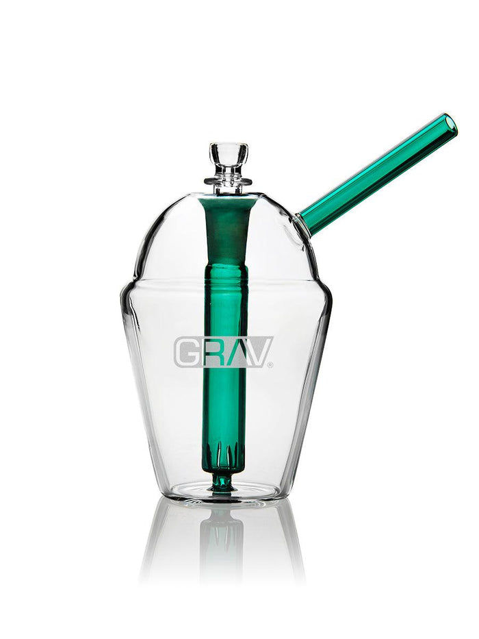 GRAV SLUSH CUP BUBBLER LAKE GREEN  SCB.0.7
