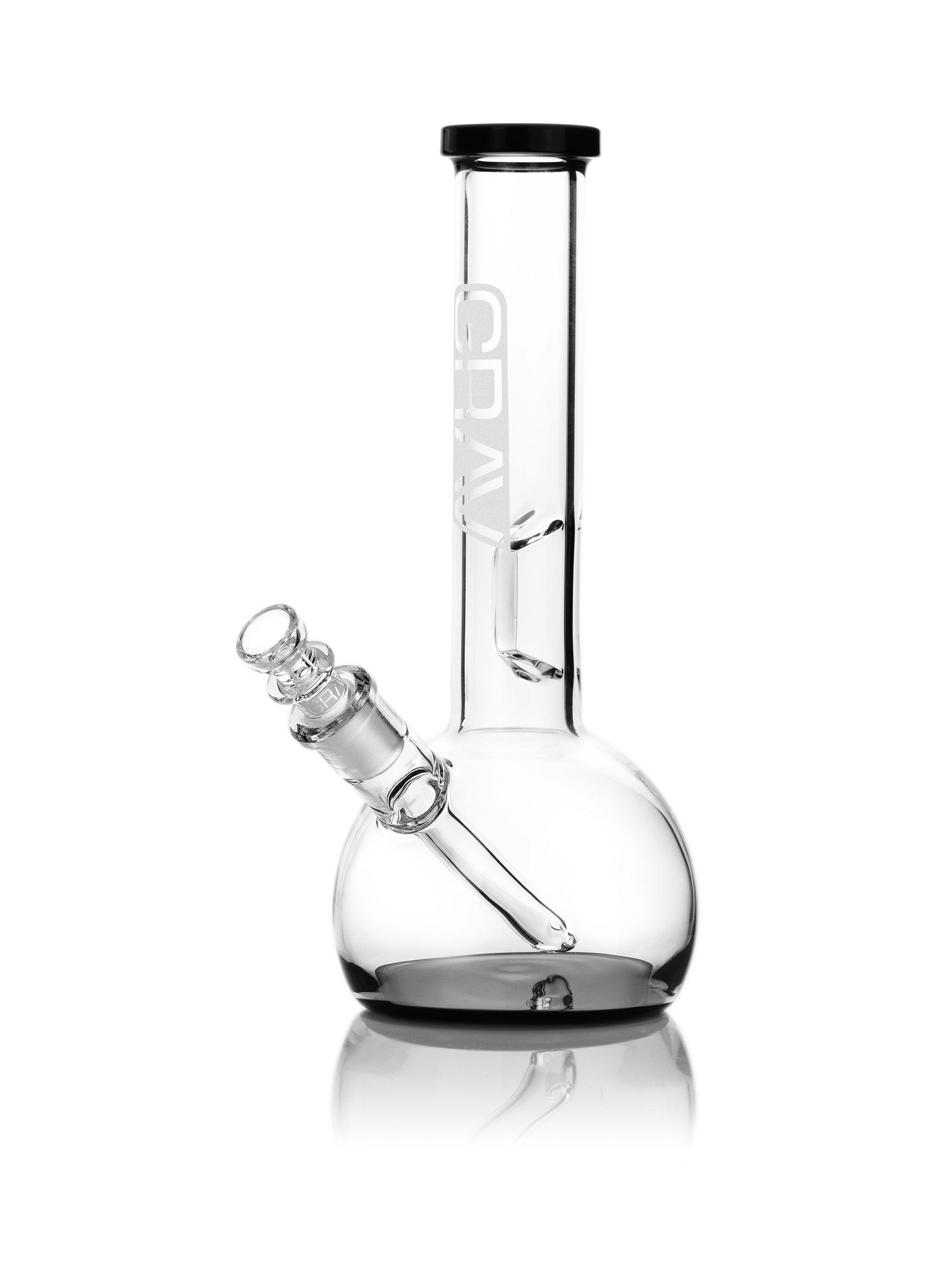 GRAV SMALL ROUND BASE WATERPIPE BLACK ACCENTS 32R.3