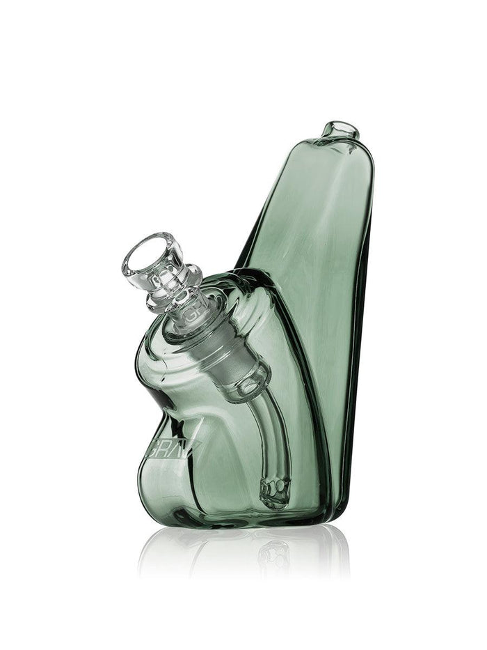 GRAV WEDGE BUBBLER SMOKE WB.V2.11