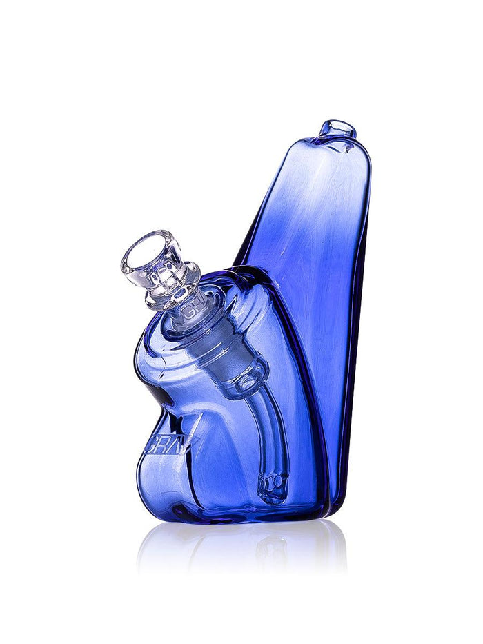 GRAV WEDGE BUBBLER 14mm LIGHT COBALT WB.V2.13