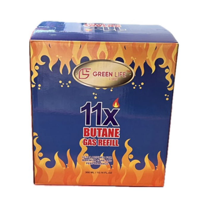GREEN LIFE LABS 11X BUTANE GAS REFILL 300ml 12ct/BOX