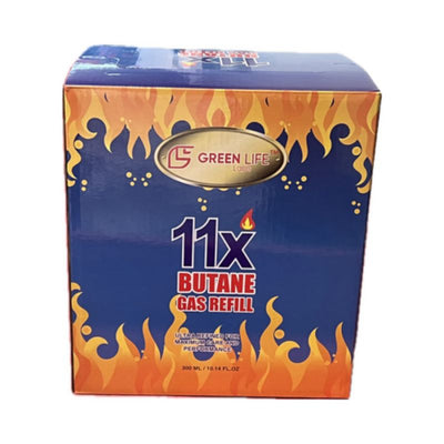 GREEN LIFE LABS 11X BUTANE GAS REFILL 300ml 12ct/BOX