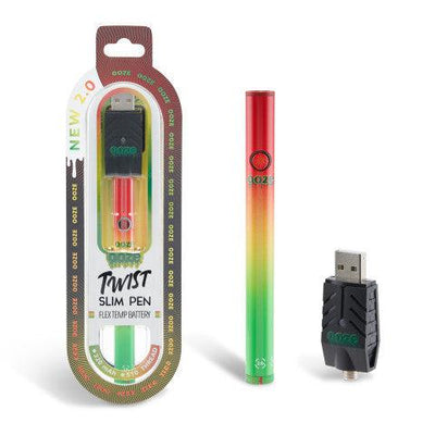 OOZE TWIST SLIM PEN 2.0 320mah Per Pc RASTA