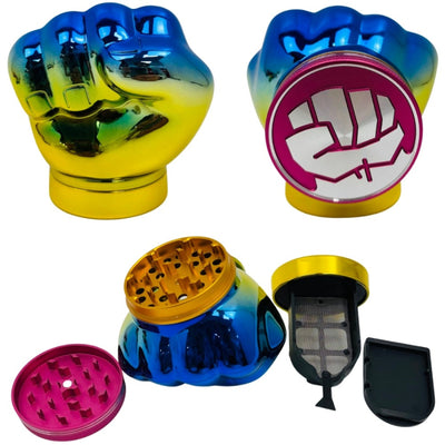 HERB GRINDER BOXING 63mm 5pt GRD-14 per/pc