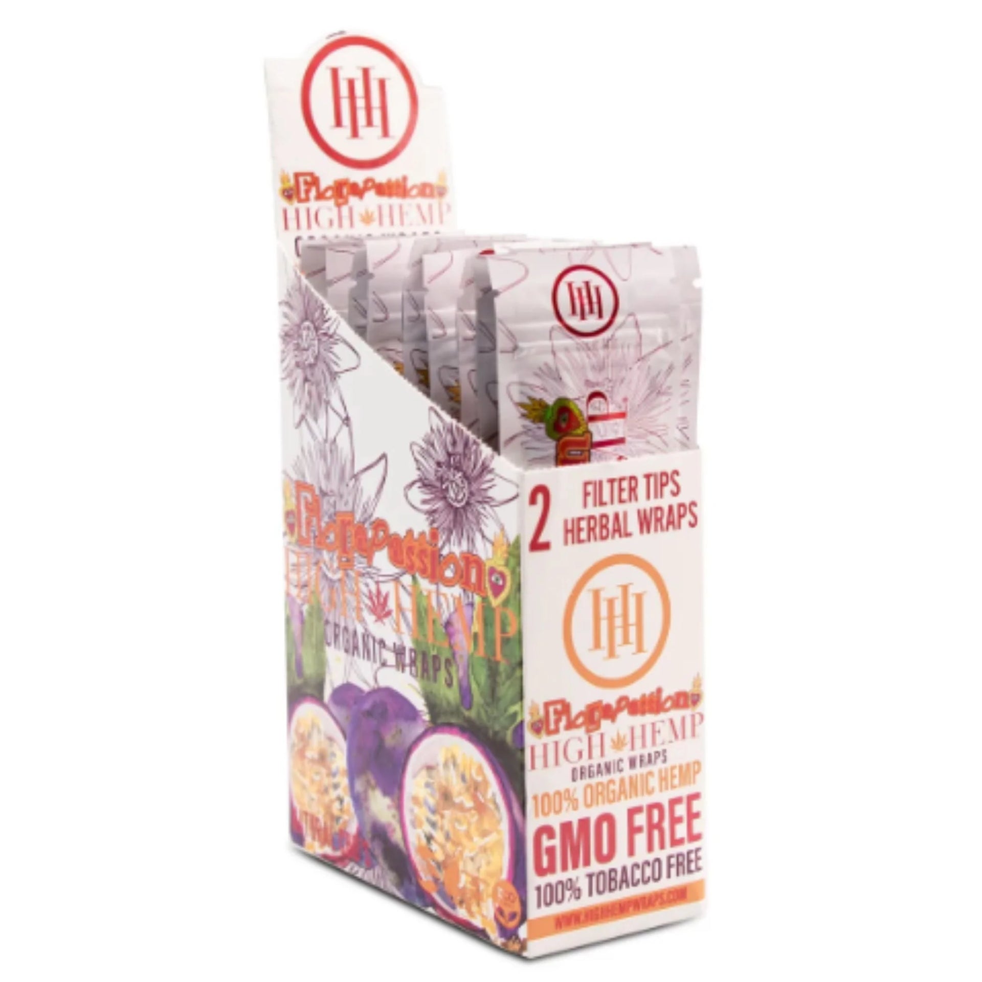 HIGH HEMP ORGANIC WRAPS FLORA PASSION