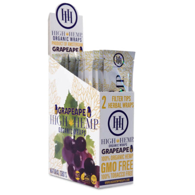 HIGH HEMP ORGANIC WRAPS GRAPEAPE