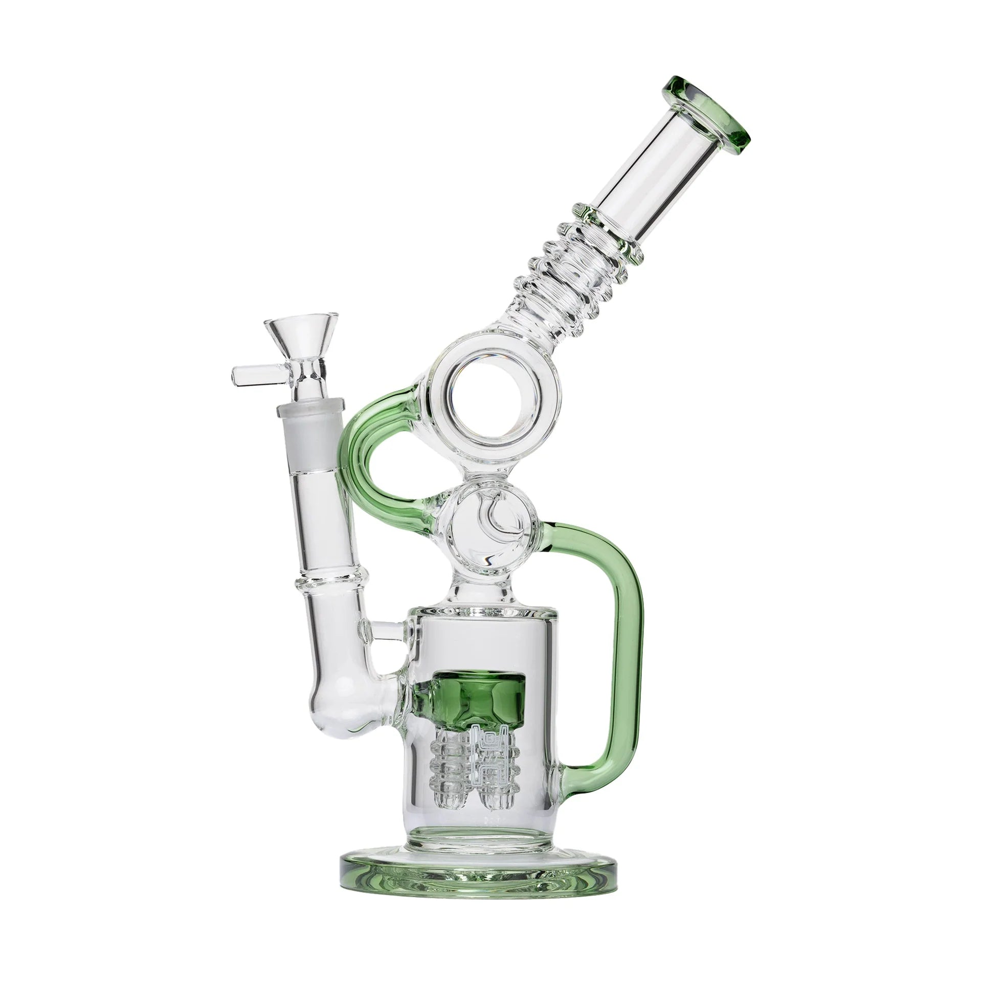 HUMAN GRADE RAYGUN WATERPIPE GREEN