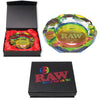 RAW GLASS ASHTRAY RAINBOW