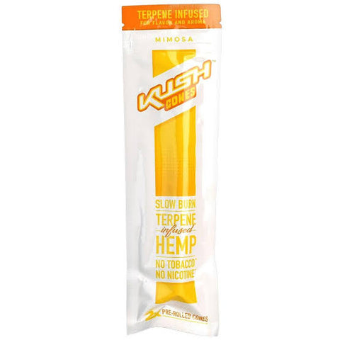 KUSH CONES TERPENE INFUSED 2/PK  12PK/BOX  MIMOSA