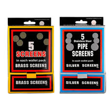 SCREENS SILVER OR BRASS 100/PK DIFF/BC
