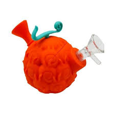 SL5065 WATERPIPE SILICONE ORANGE FRUIT