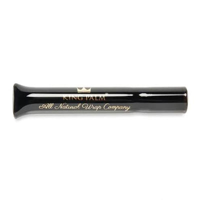 KING PALM GLASS CHILLUM 14x88mm Per pc BLACK