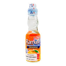EXOTIC SODA SANGRIA RAMUNE 200ML BOTTLE ORANGE (JAPAN)
